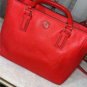 Tory Burch Vibrant Red Satchel